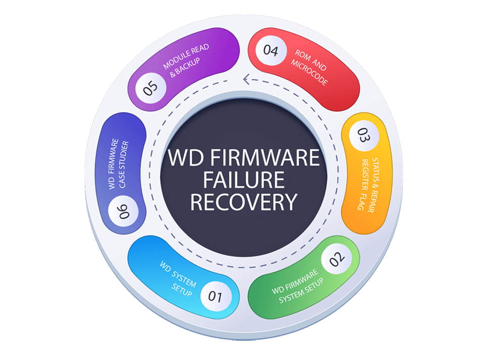 WD hard disk firmware repairing training